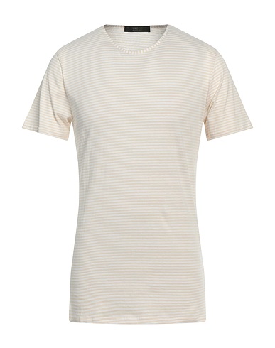 VNECK T-shirt Beige 100% Cotton