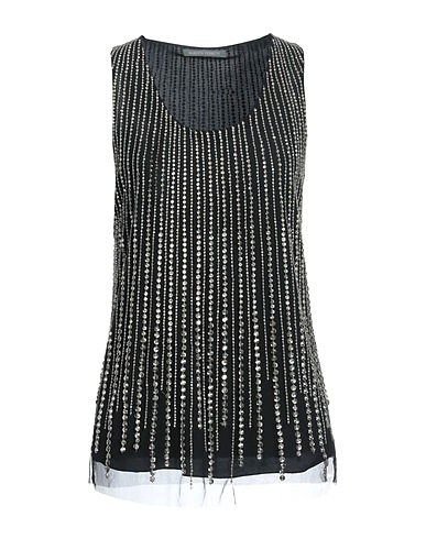 ALBERTA FERRETTI Top Black 100% Polyamide