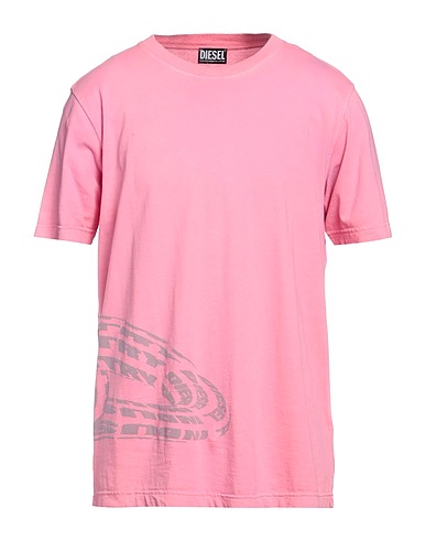 DIESEL T-shirt Pink 100% Cotton