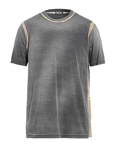 DIESEL T-shirt Grey 100% Cotton