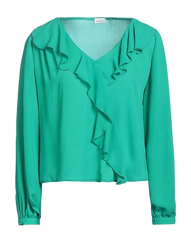 REBEL QUEEN by LIU •JO Top Green 100% Polyester
