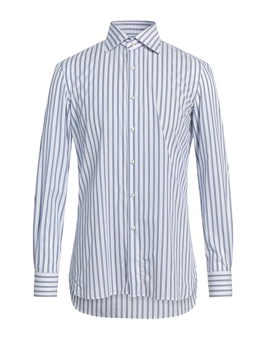 SARTORIO Striped shirt Blue 100% Cotton