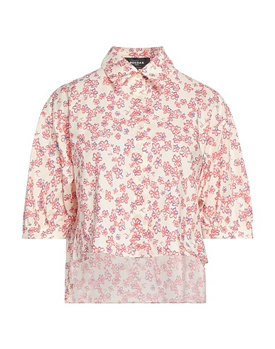 ROCHAS Floral shirts & blouses Ivory 100% Cotton