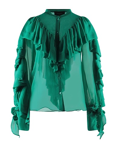 ROCHAS Silk shirts & blouses Green 100% Silk