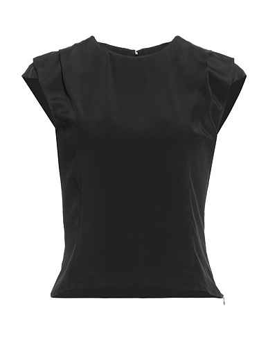ROCHAS Top Schwarz 76% Acetat, 24% Seide