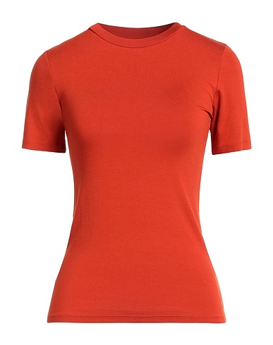 PATRIZIA PEPE Basic T-Shirt Rust 96% Viscose, 4% Elastane