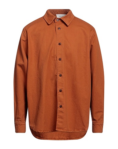 AMERICAN VINTAGE Jeanshemd Braun 100% Baumwolle