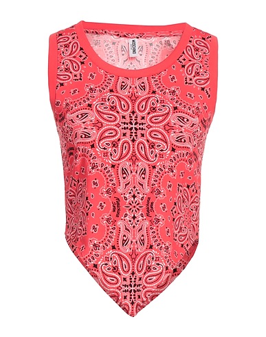 MOSCHINO Top Coral 95% Cotton, 5% Elastane