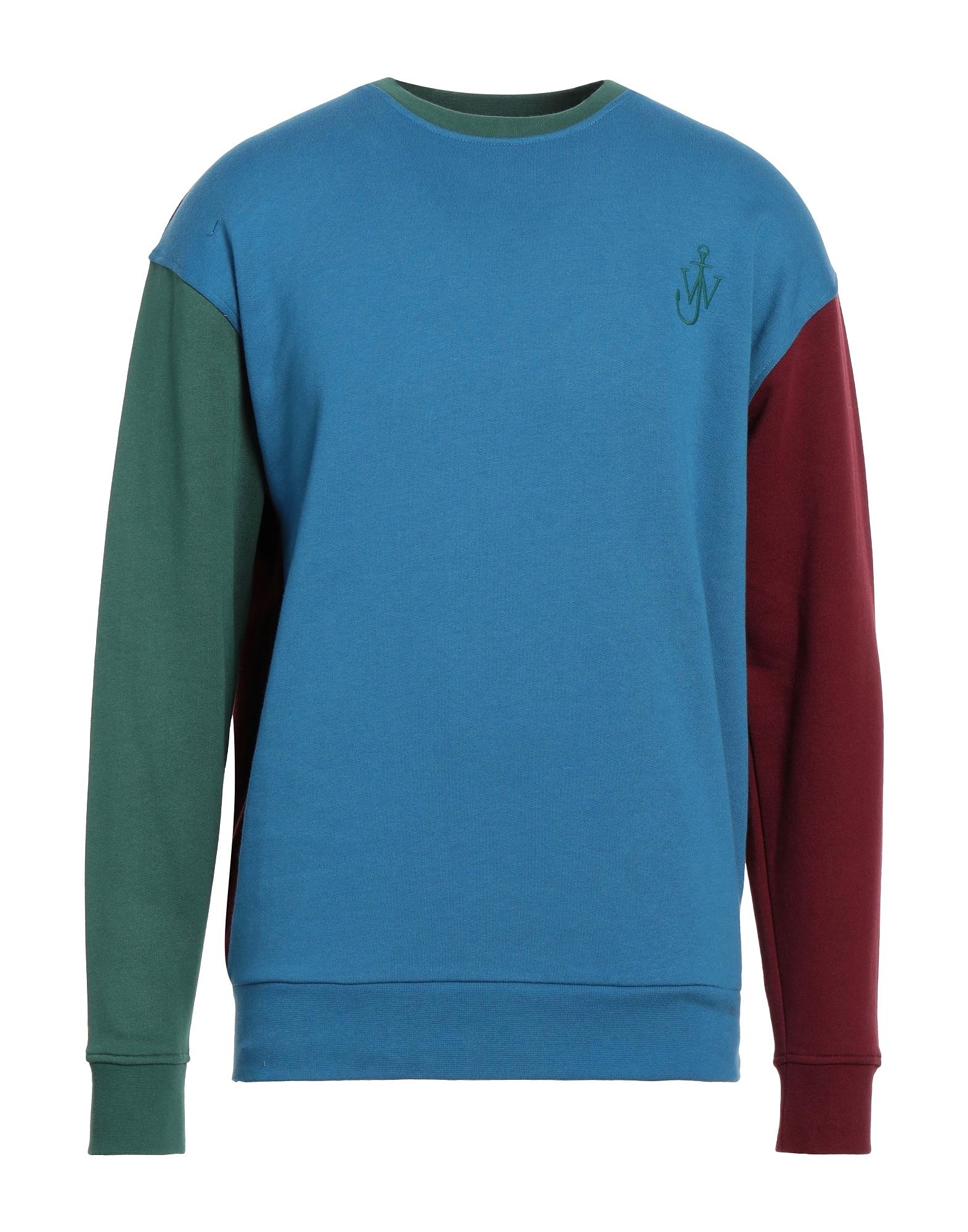 JW ANDERSON Sweatshirt Azure 100% Cotton, Elastane zoomed