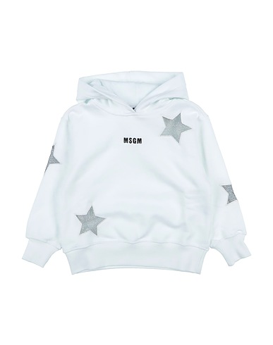 MSGM Sweatshirt White 100% Cotton, Polyester