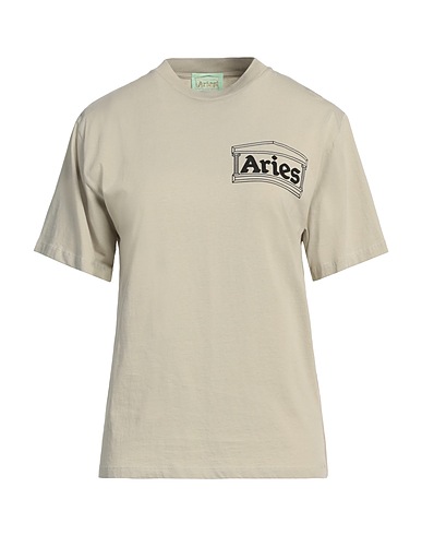 ARIES T-shirt Beige 100% Cotton
