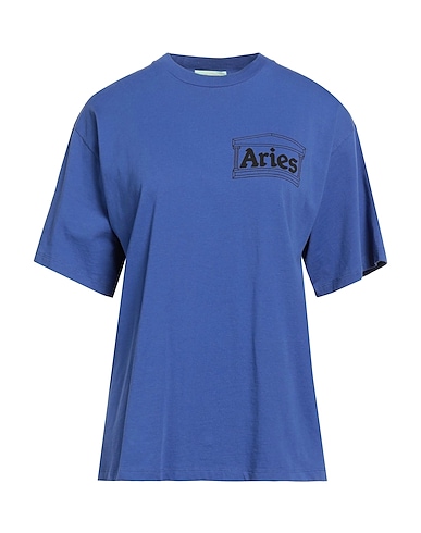 ARIES T-shirt Viola 100% Cotone