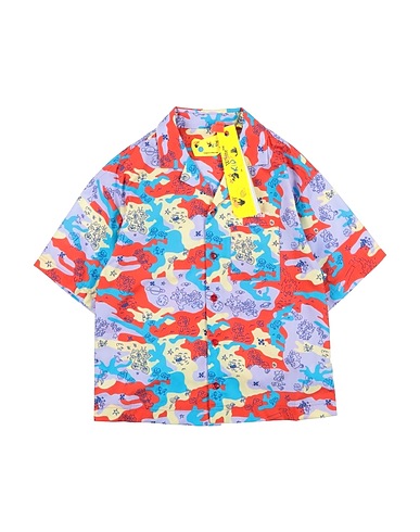 OFF-WHITE™ KIDS Patterned shirt Lilac 100% Cotton