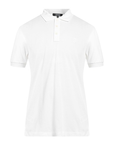 TRUSSARDI ACTION Polo shirt White 100% Cotton