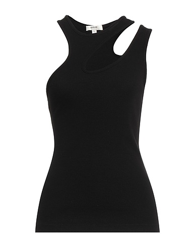 AGOLDE Canotta Nero 49% Cotone organico, 49% Lyocell, 2% Elastan