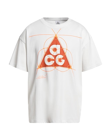 NIKE T-shirt ACG White 63% Polyester, 37% Cotton