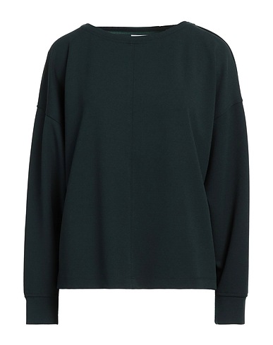 DIANA GALLESI Basic T-shirt Dark green 92% Polyester, 8% Elastane