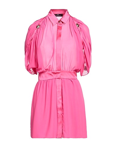 MONIQUE GARÇONNE Vestito chemisier Fucsia 100% Poliestere