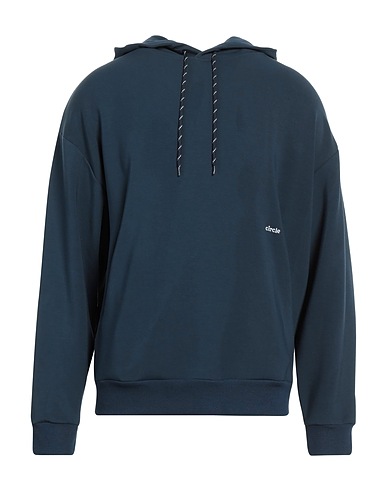 CIRCLE Hooded track jacket  Navy blue 80% Modal, 11% Polyamide, 9% Elastane