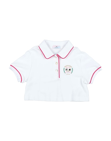 CHIARA FERRAGNI Поло 50% Хлопок, 50% Модал