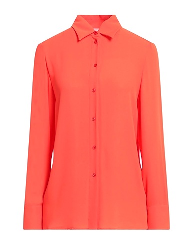 DIANA GALLESI Solid colour shirts & blouses Orange 100% Polyester