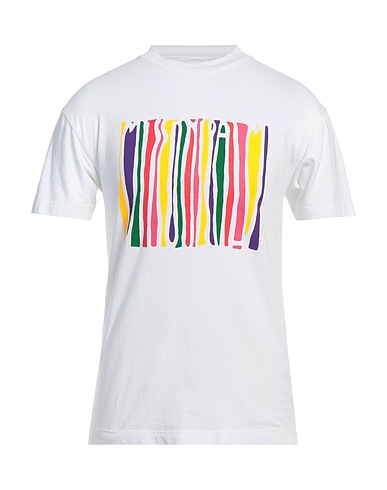 PALM ANGELS x MISSONI T-Shirt Weiß 100% Baumwolle