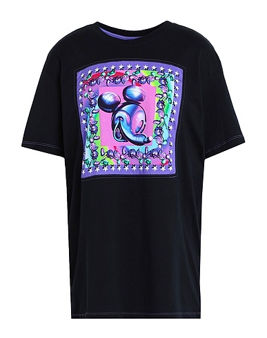 DESIGUAL x DISNEY T-shirt NERO 100% Cotton