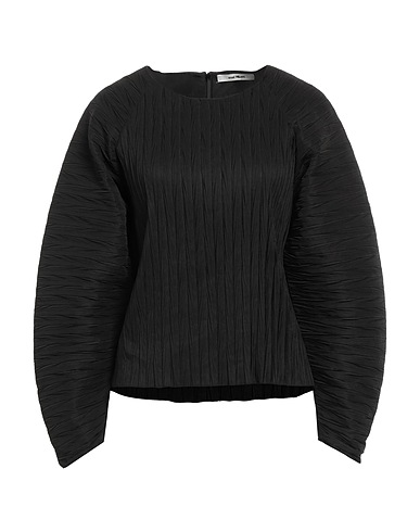 OVAL SQUARE Top Black 100% Polyester