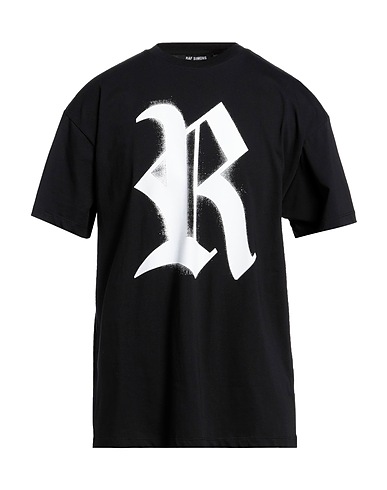 RAF SIMONS T-shirt Black 100% Cotton