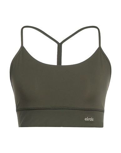 CIRCLE Top Military green 65% Recycled polyamide, 35% Lycra®
