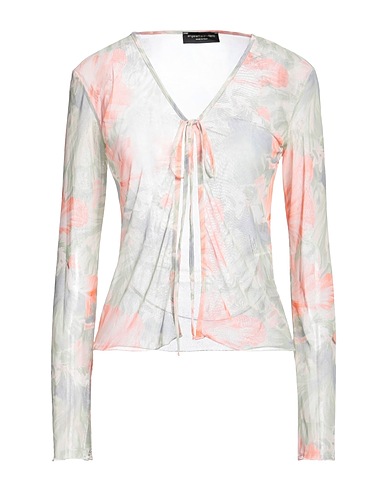 ANGELA MELE MILANO Top Verde chiaro 50% Viscosa, 50% Poliestere