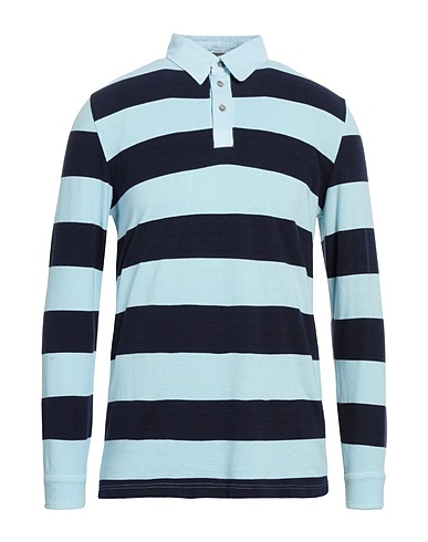ROSSOPURO Polo shirt Sky blue 100% Cotton