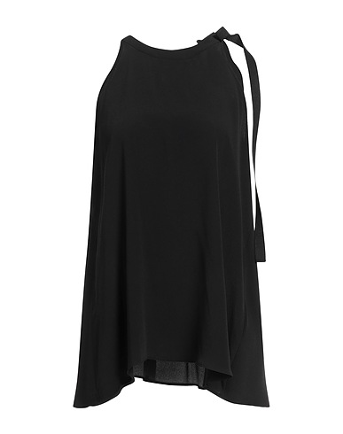 1-ONE Top Black 69% Acetate, 31% Silk