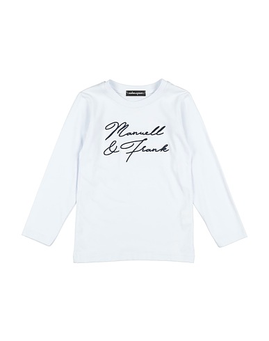 MANUELL & FRANK T-shirt White 100% Cotton