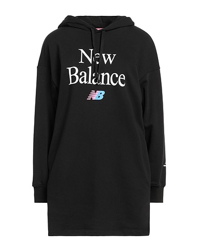 NEW BALANCE Short dress Black 68% Cotton, 32% Polyester, Elastane