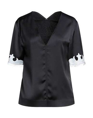 CEDRIC CHARLIER Top Black 100% Polyester