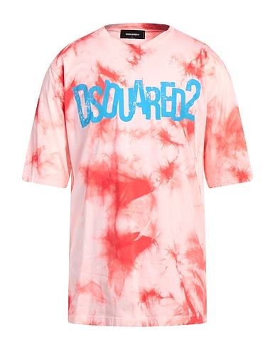 DSQUARED2 T-shirt Coral 100% Cotton
