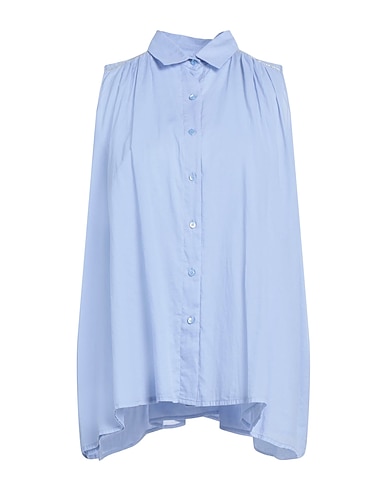 PESERICO Solid colour shirts & blouses 100% Cotton