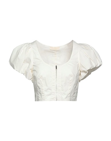 ULLA JOHNSON Top Off white 100% Baumwolle