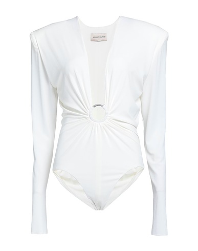 ALEXANDRE VAUTHIER TOPWEAR Off white 92% Viscose, 8% Elastane