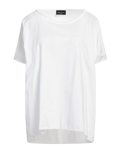 ROBERTO COLLINA Top White 100% Cotton