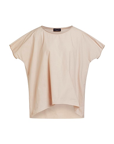 ROBERTO COLLINA Top Beige 100% Cotton