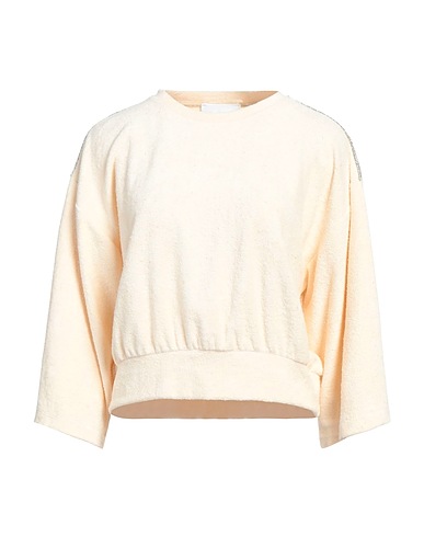 BRAND UNIQUE Sweatshirt Cream 80% Cotton, 20% Polyester