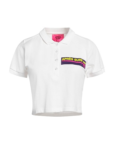 APRÈS SURF Polo shirt 80% Cotton, 20% Polyester