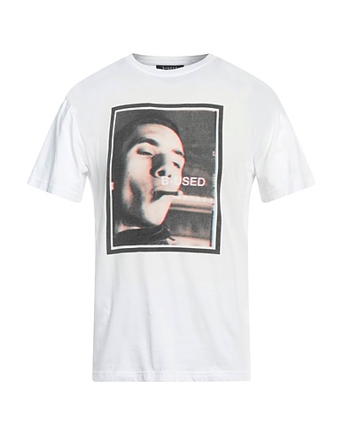 B-USED T-shirt White 100% Cotton