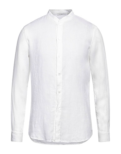 PAOLO PECORA Linen shirt White 100% Linen