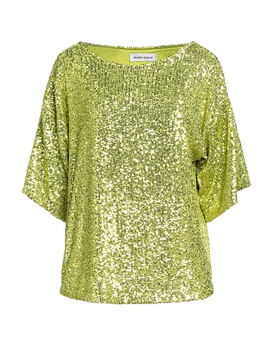 BRAND UNIQUE Top Lime green 93% Polyester, 7% Elastane