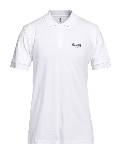 MOSCHINO Polo shirt SWIM White 100% Cotton