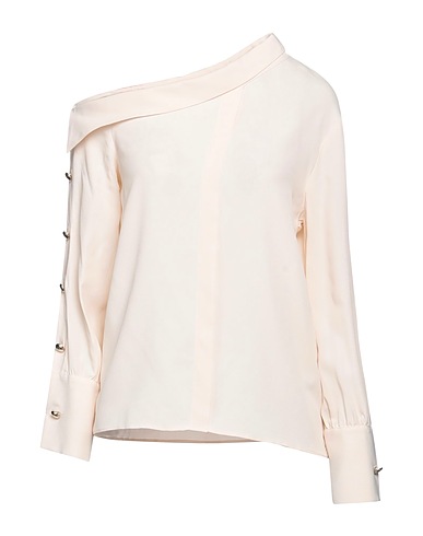 SIMONA CORSELLINI Top Cream 83% Acetate, 17% Silk