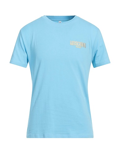 MOSCHINO T-Shirt SWIM Himmelblau 94% Baumwolle, 6% Elastan